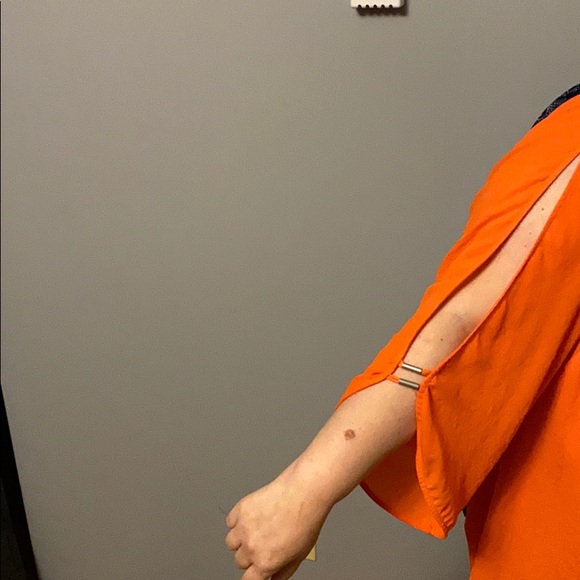 Blouse /Tunic - gorgeous orange colour - Picture 4 of 4